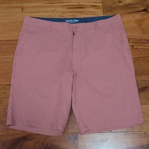 Matte Grey Tech Stretch Shorts